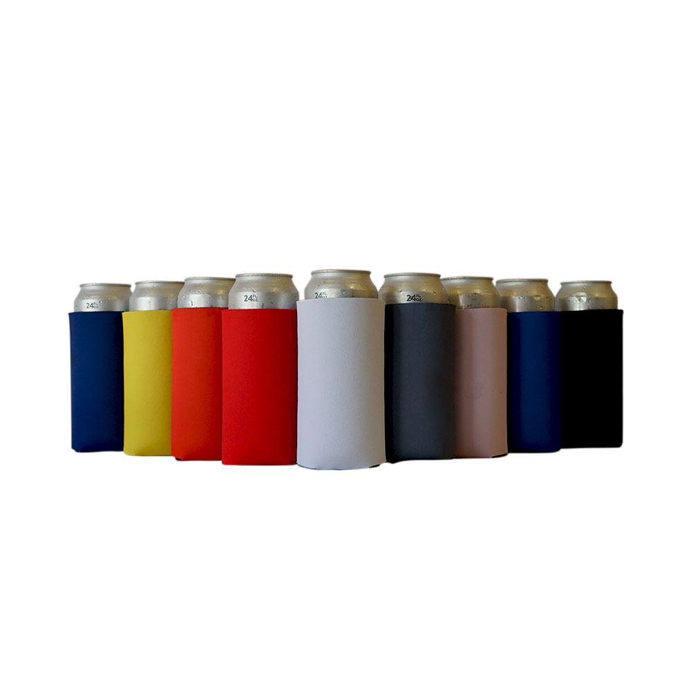 Blank Foam 24 Oz. Can Coolie. Choice of Colors, Quantity Discounts