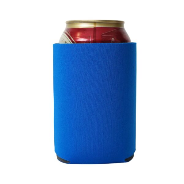 blank beer hugger cerulean blue color