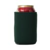 blank beer hugger dark green color