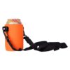 shoulder strap can koozie orange color