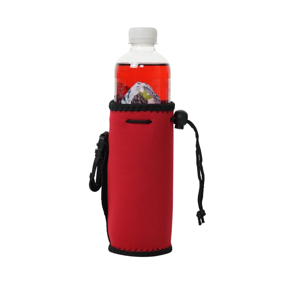 Neoprene Water Bottle Koozie 16oz - Retro Red