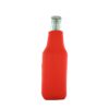 red zipper bottle blank koozies